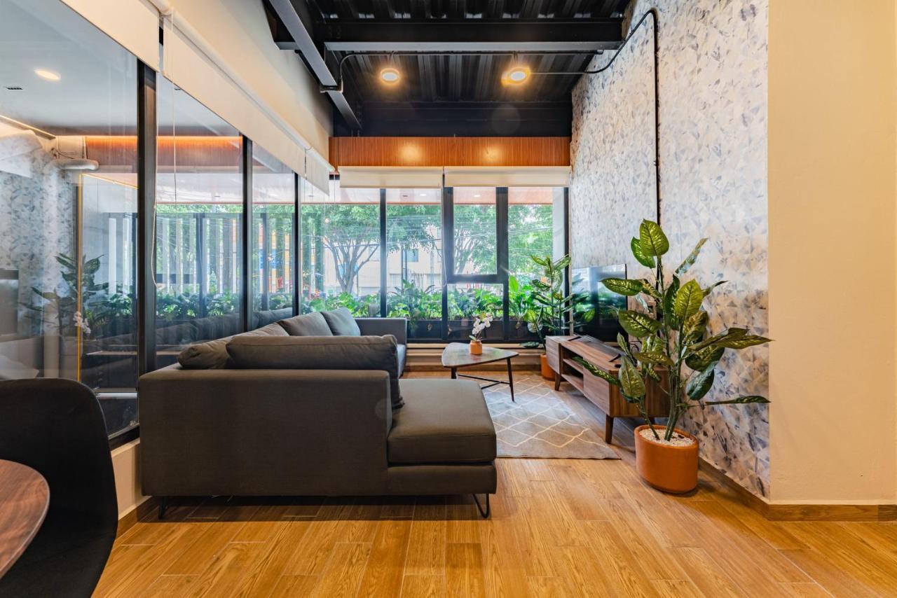 Roma Norte Apartments By Vh Mexico City Exteriör bild