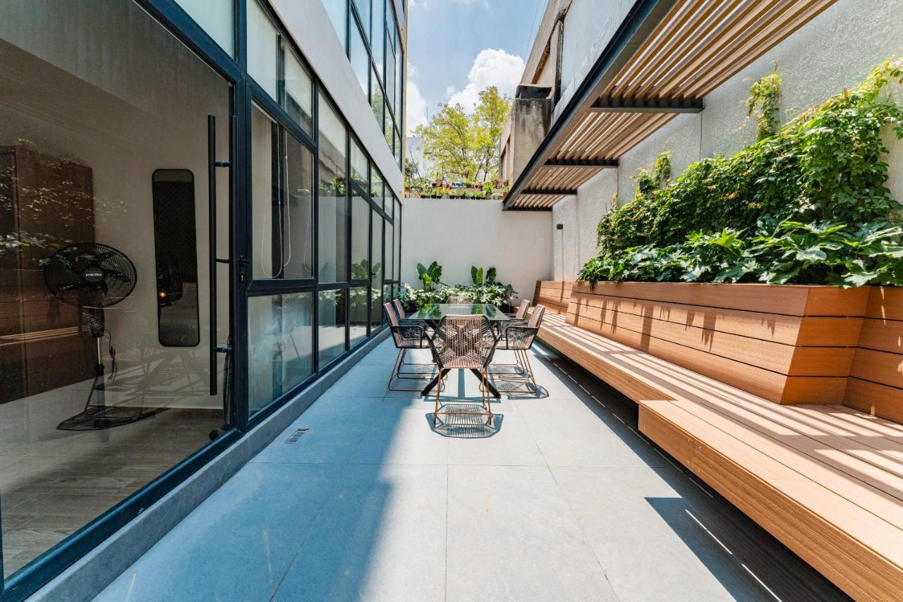 Roma Norte Apartments By Vh Mexico City Exteriör bild