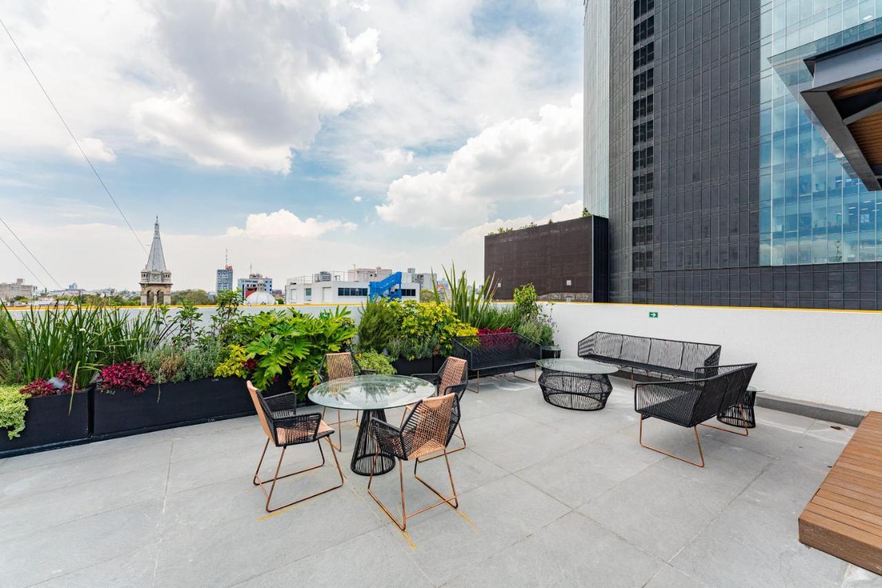 Roma Norte Apartments By Vh Mexico City Exteriör bild