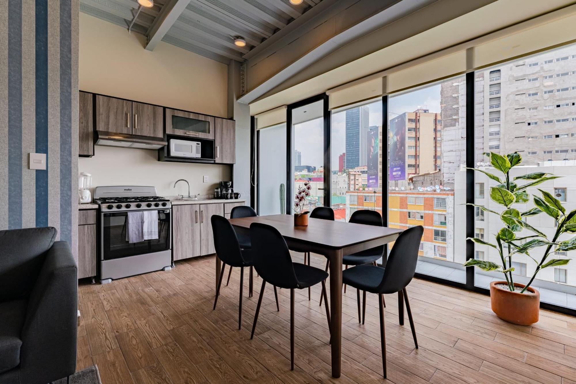 Roma Norte Apartments By Vh Mexico City Rum bild